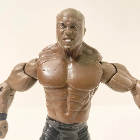 2003 Jakks WWE WWF Bobby Lashley Wrestling Figure Loose - Picture 2 of 16